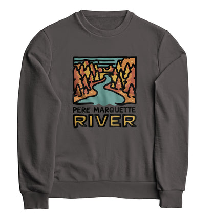 Pere Marquette River Crewneck Sweatshirt