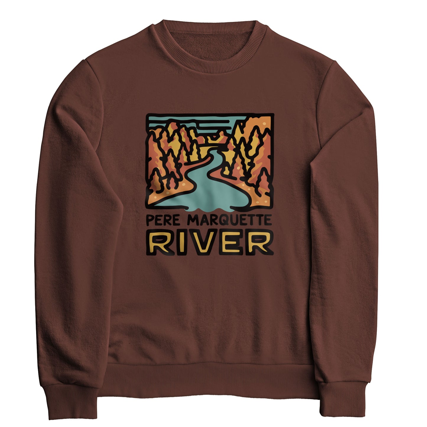 Pere Marquette River Crewneck Sweatshirt