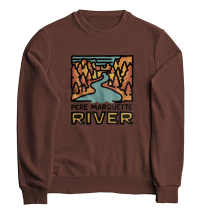 Pere Marquette River Crewneck Sweatshirt