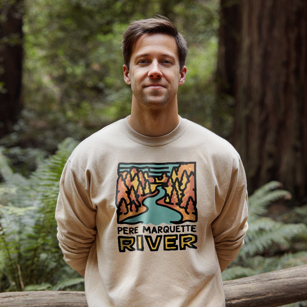 Pere Marquette River Crewneck Sweatshirt