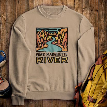 Pere Marquette River Crewneck Sweatshirt