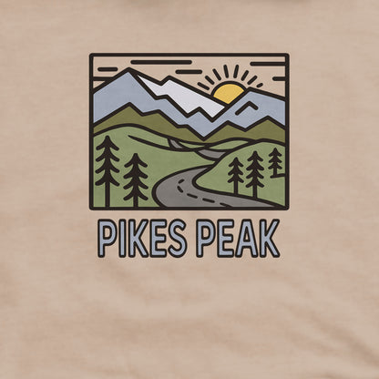 Pikes Peak Hoodie Adventure and Outdoors Themed Hoodie