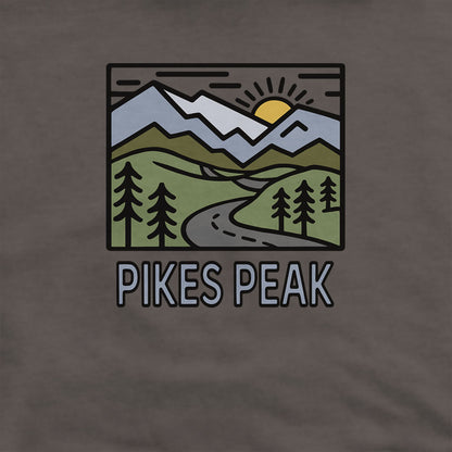 Pikes Peak Hoodie Adventure and Outdoors Themed Hoodie