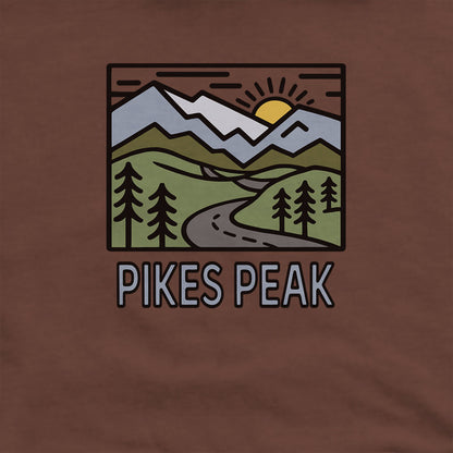Pikes Peak Hoodie Adventure and Outdoors Themed Hoodie