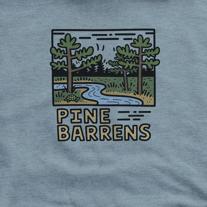 Pine Barrens Hoodie Adventure and Outdoors Themed Hoodie