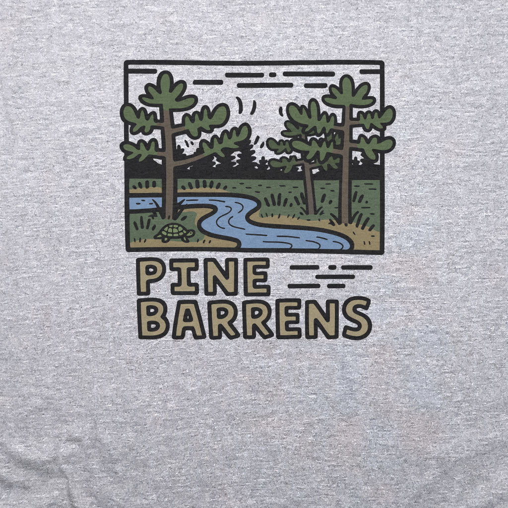 Pine Barrens T-Shirt Adventure and Outdoors Themed T-Shirt
