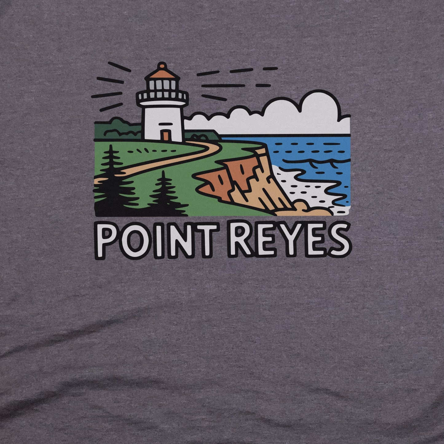 Point Reyes National Seashore T-Shirt Adventure and Outdoors Themed T-Shirt