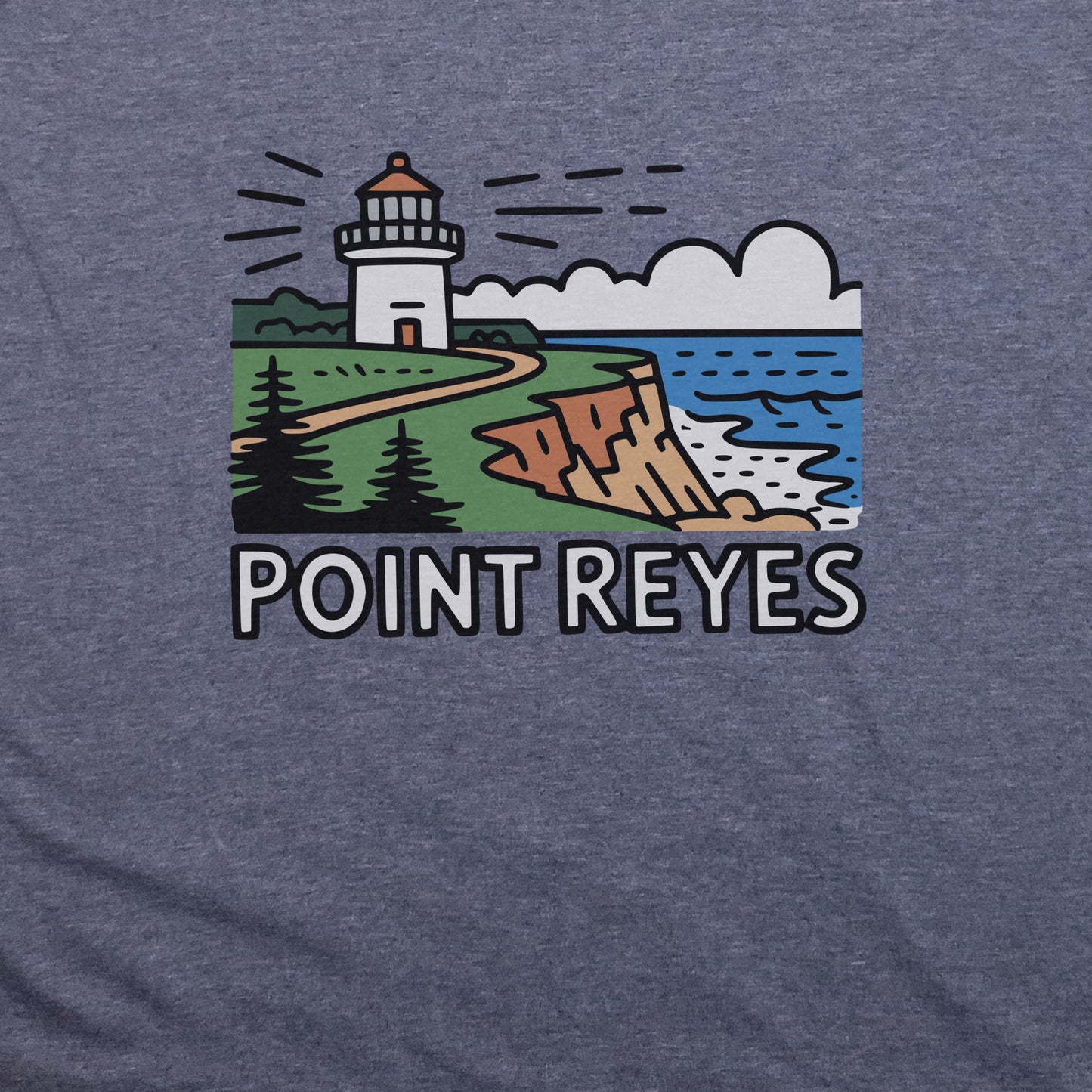 Point Reyes National Seashore T-Shirt Adventure and Outdoors Themed T-Shirt