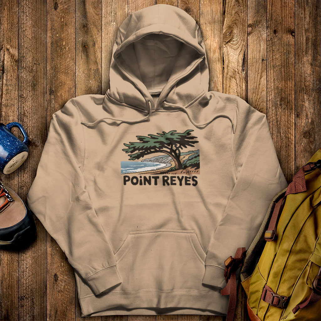 Point Reyes National Seashore Hoodie Sand Adventure and Outdoors Themed Hoodie