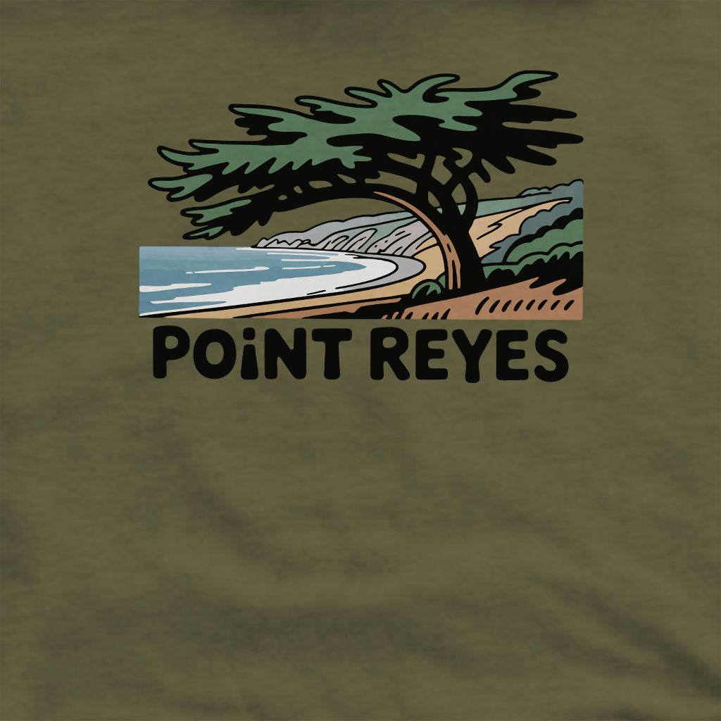 Point Reyes National Seashore Crewneck Sweatshirt Adventure and Outdoors Themed Sweatshirt