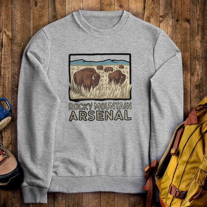 Rocky Mountain Arsenal National Wildlife Refuge Crewneck Sweatshirt