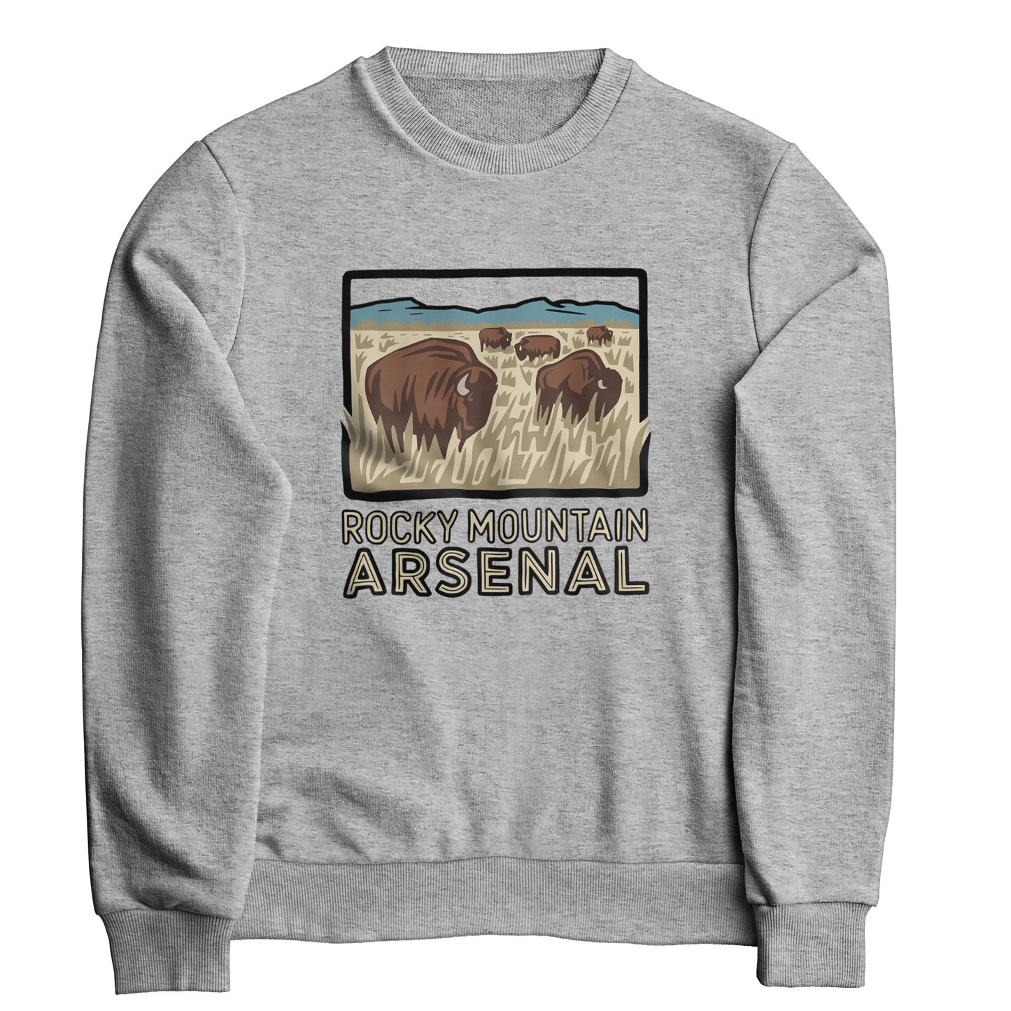 Rocky Mountain Arsenal National Wildlife Refuge Crewneck Sweatshirt