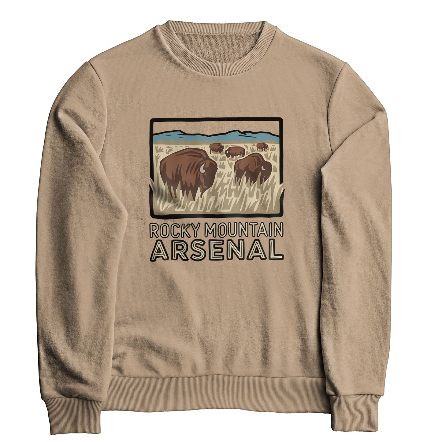 Rocky Mountain Arsenal National Wildlife Refuge Crewneck Sweatshirt