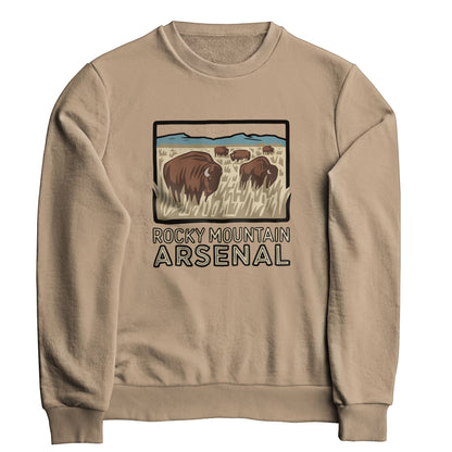 Rocky Mountain Arsenal National Wildlife Refuge Crewneck Sweatshirt
