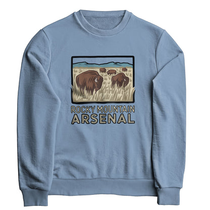 Rocky Mountain Arsenal National Wildlife Refuge Crewneck Sweatshirt