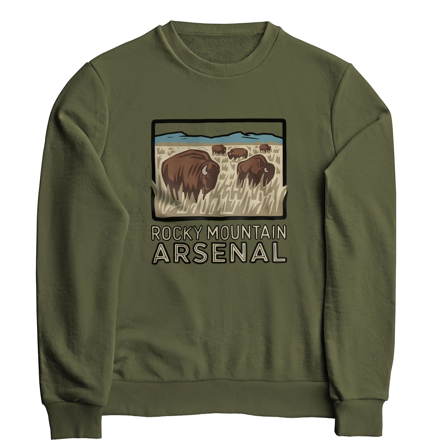 Rocky Mountain Arsenal National Wildlife Refuge Crewneck Sweatshirt