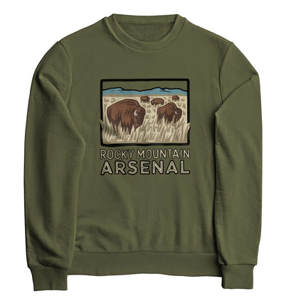 Rocky Mountain Arsenal National Wildlife Refuge Crewneck Sweatshirt