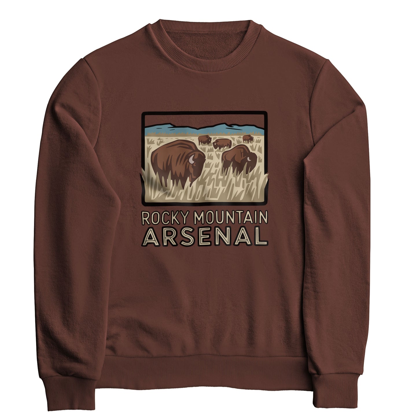Rocky Mountain Arsenal National Wildlife Refuge Crewneck Sweatshirt