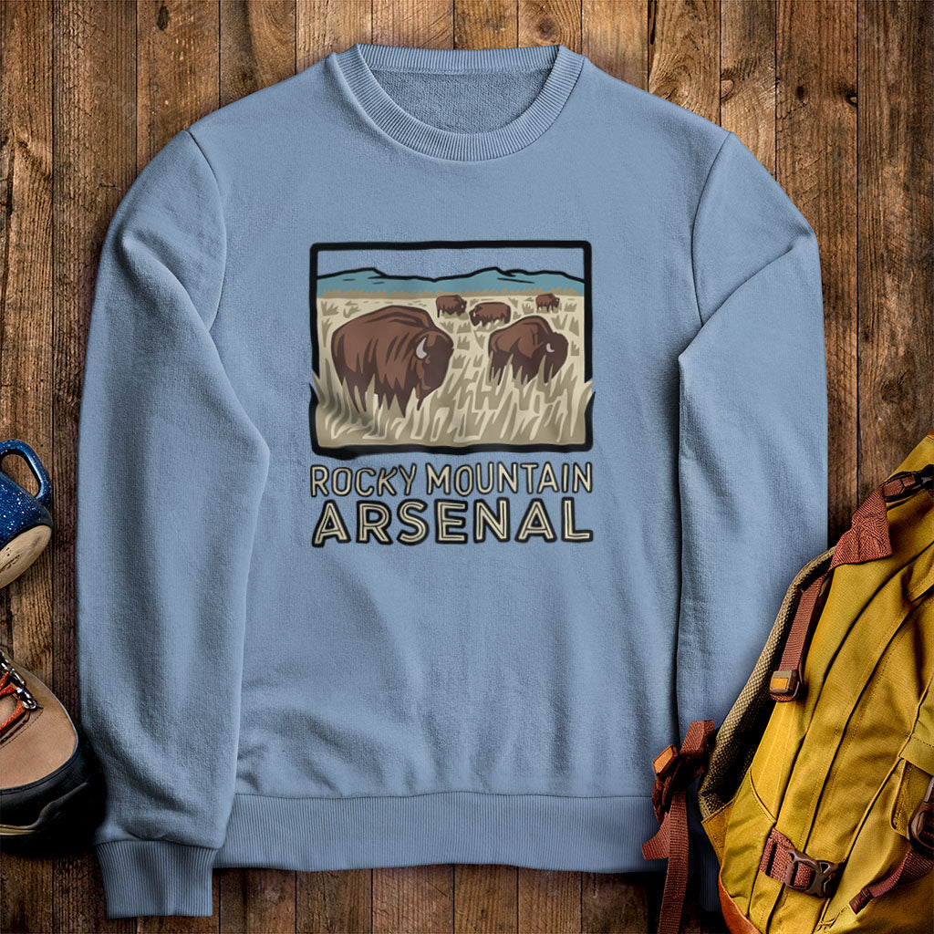 Rocky Mountain Arsenal National Wildlife Refuge Crewneck Sweatshirt