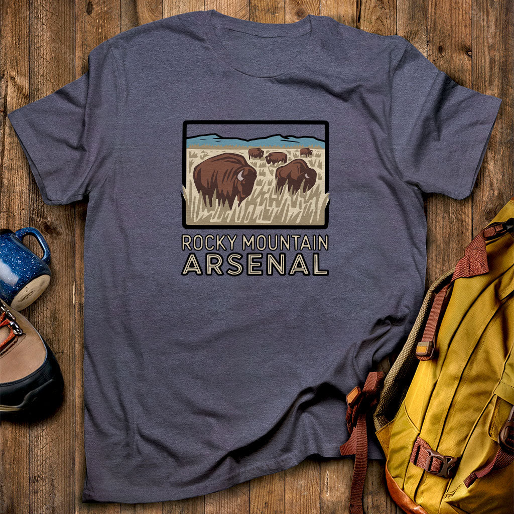 Rocky Mountain Arsenal National Wildlife Refuge T-Shirt