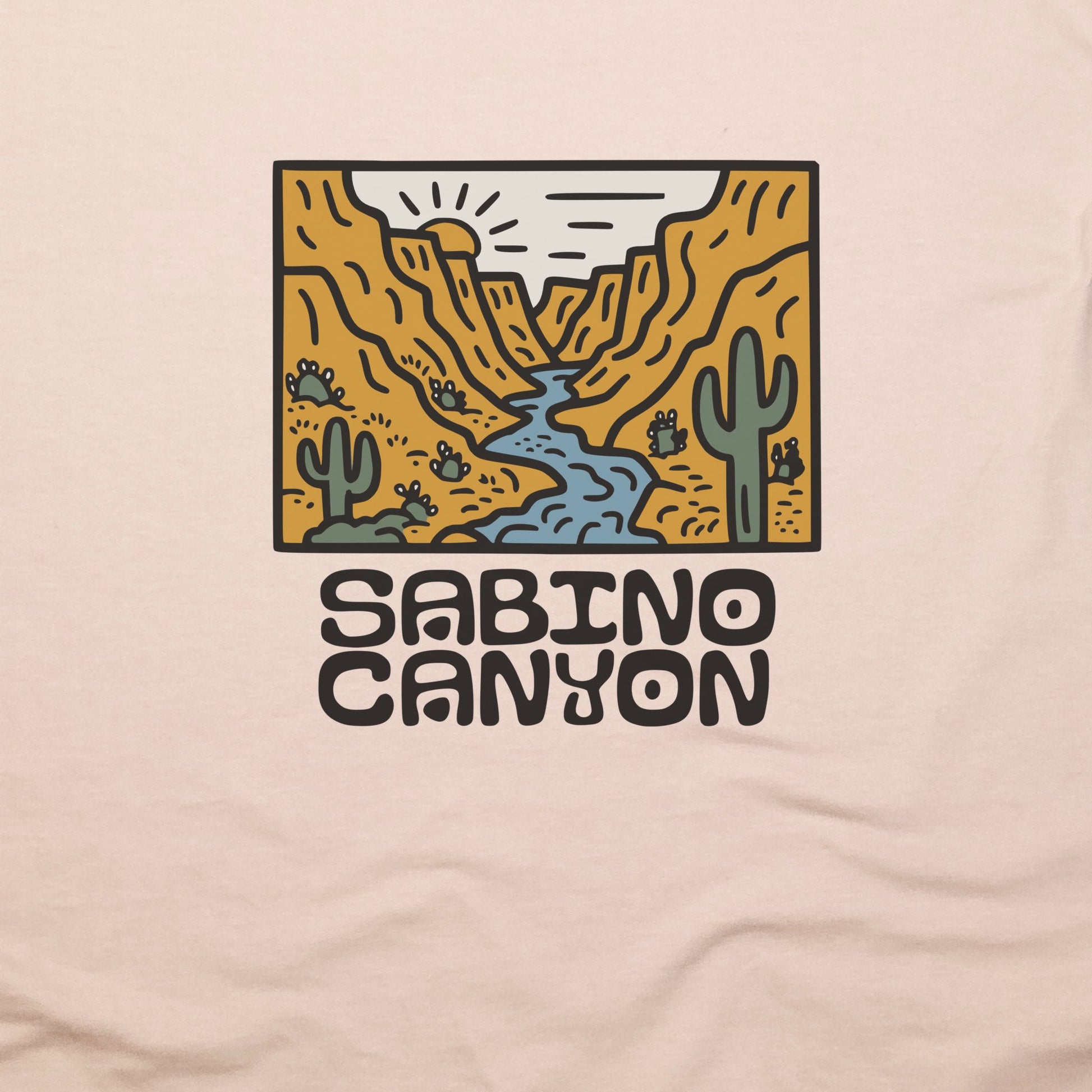 Sabino Canyon T-Shirt Adventure and Outdoors Themed T-Shirt