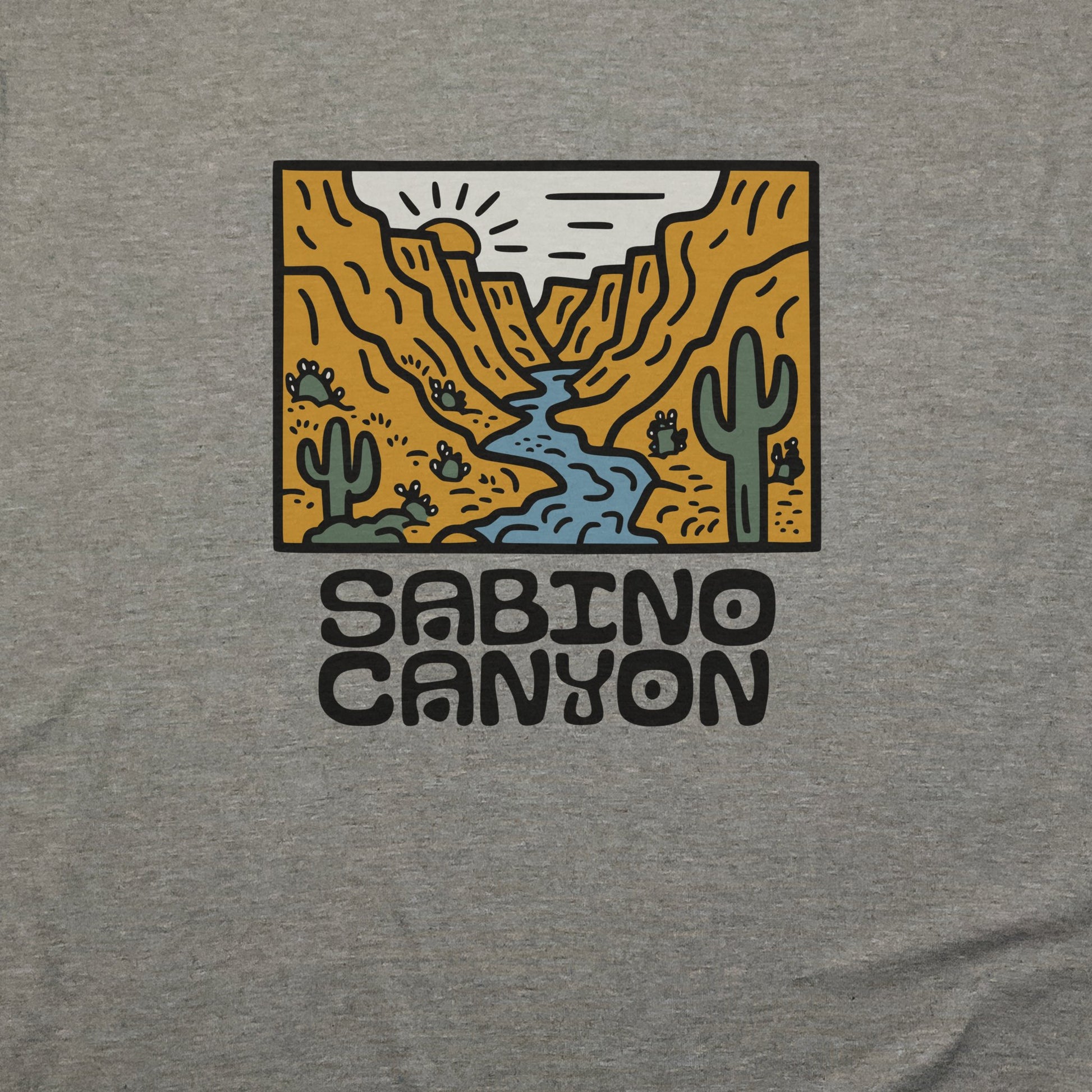 Sabino Canyon T-Shirt Adventure and Outdoors Themed T-Shirt
