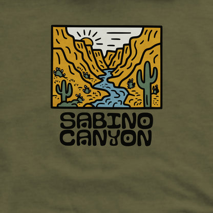 Sabino Canyon Crewneck Sweatshirt Adventure and Outdoors Themed Sweatshirt