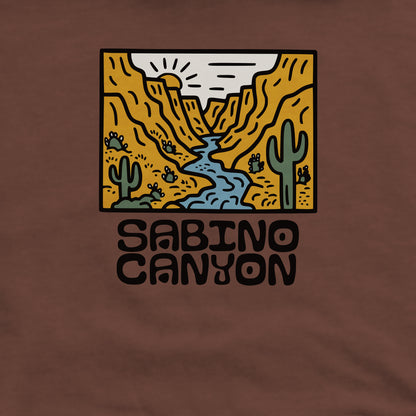 Sabino Canyon Crewneck Sweatshirt Adventure and Outdoors Themed Sweatshirt