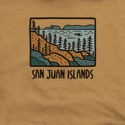 San Juan Islands Hoodie Adventure and Outdoors Themed Hoodie