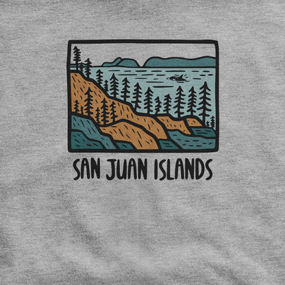 San Juan Islands Hoodie Adventure and Outdoors Themed Hoodie