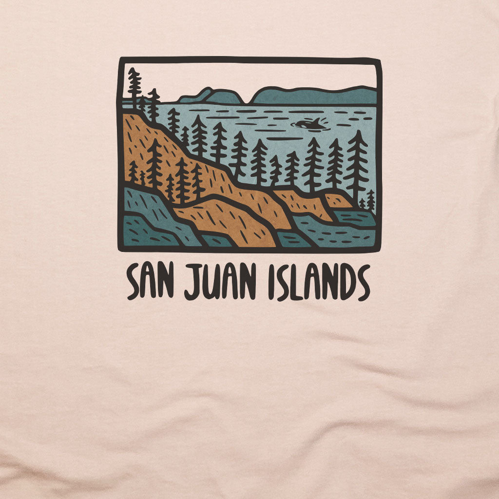 San Juan Islands T-Shirt Adventure and Outdoors Themed T-Shirt