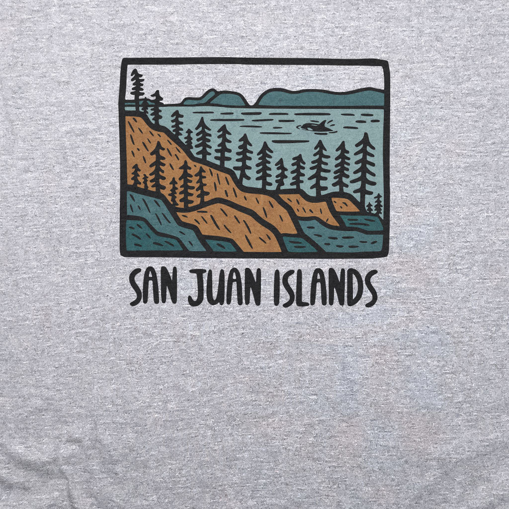 San Juan Islands T-Shirt Adventure and Outdoors Themed T-Shirt