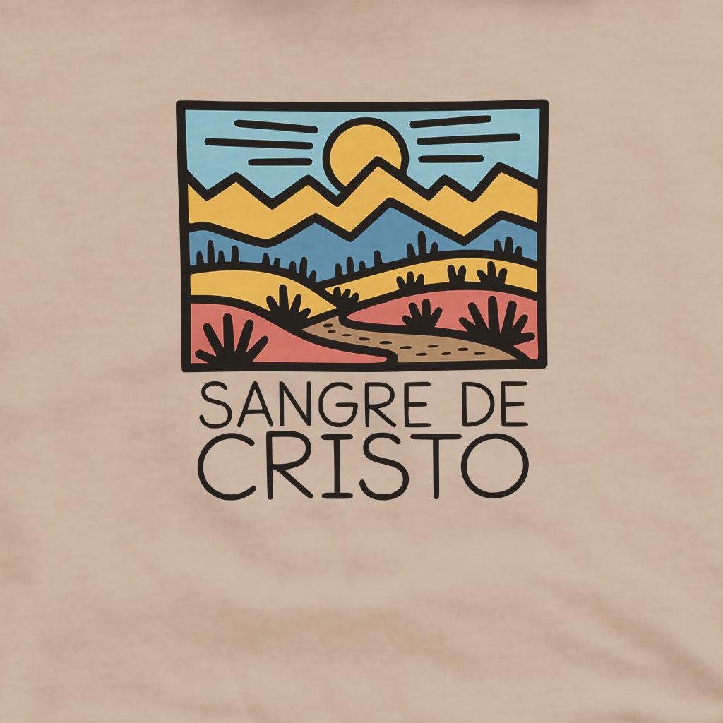 Sangre de Cristo Mountains Hoodie Adventure and Outdoors Themed Hoodie