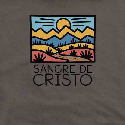 Sangre de Cristo Mountains Crewneck Sweatshirt Adventure and Outdoors Themed Sweatshirt