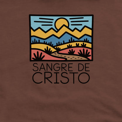 Sangre de Cristo Mountains Crewneck Sweatshirt Adventure and Outdoors Themed Sweatshirt