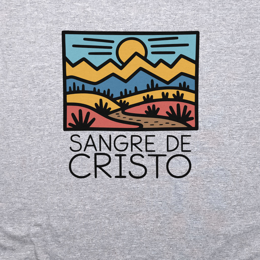 Sangre de Cristo Mountains Crewneck Sweatshirt Adventure and Outdoors Themed Sweatshirt