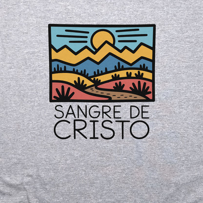 Sangre de Cristo Mountains Crewneck Sweatshirt Adventure and Outdoors Themed Sweatshirt