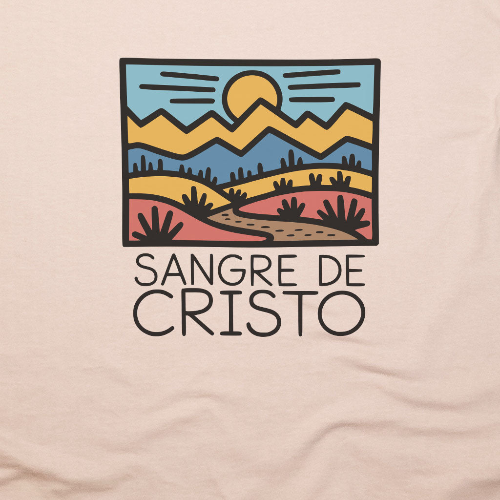 Sangre De Cristo Mountains T-Shirt Adventure and Outdoors Themed T-Shirt