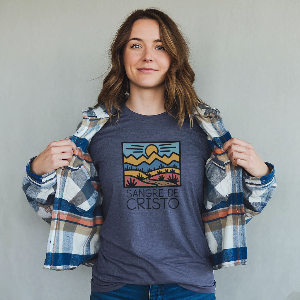 Sangre De Cristo Mountains T-Shirt Adventure and Outdoors Themed T-Shirt