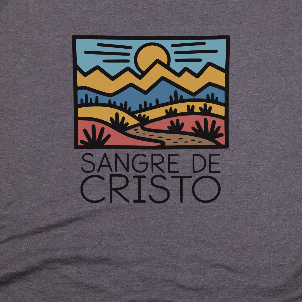 Sangre De Cristo Mountains T-Shirt Adventure and Outdoors Themed T-Shirt