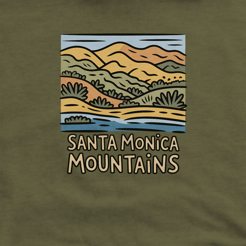 Santa Monica Mountains National Recreation Area Hoodie Adventure and Outdoors Themed Hoodie