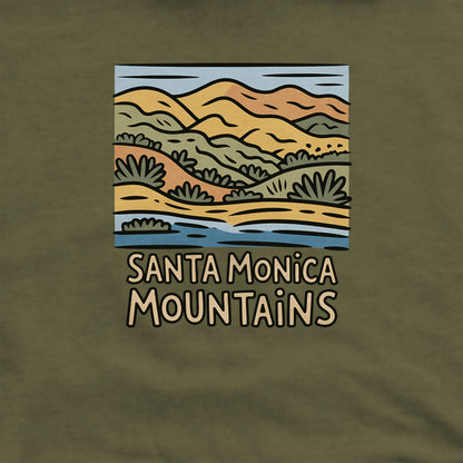 Santa Monica Mountains National Recreation Area Hoodie Adventure and Outdoors Themed Hoodie