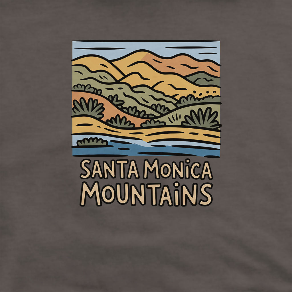 Santa Monica Mountains National Recreation Area Hoodie Adventure and Outdoors Themed Hoodie