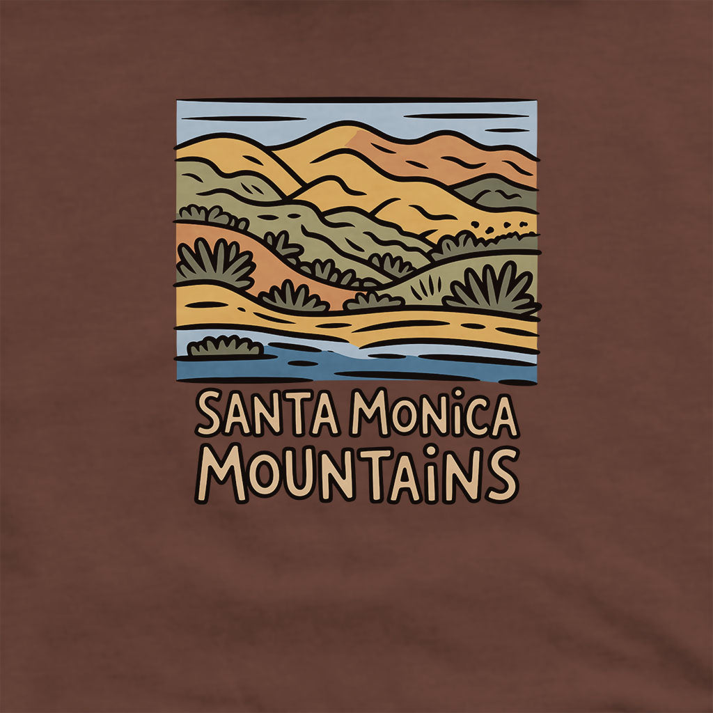 Santa Monica Mountains National Recreation Area Hoodie Adventure and Outdoors Themed Hoodie