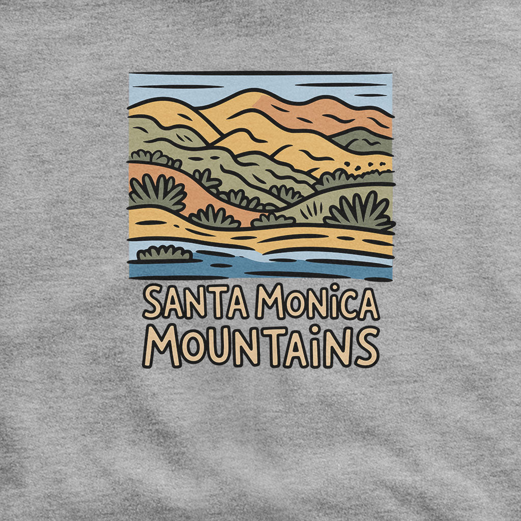 Santa Monica Mountains National Recreation Area Hoodie Adventure and Outdoors Themed Hoodie