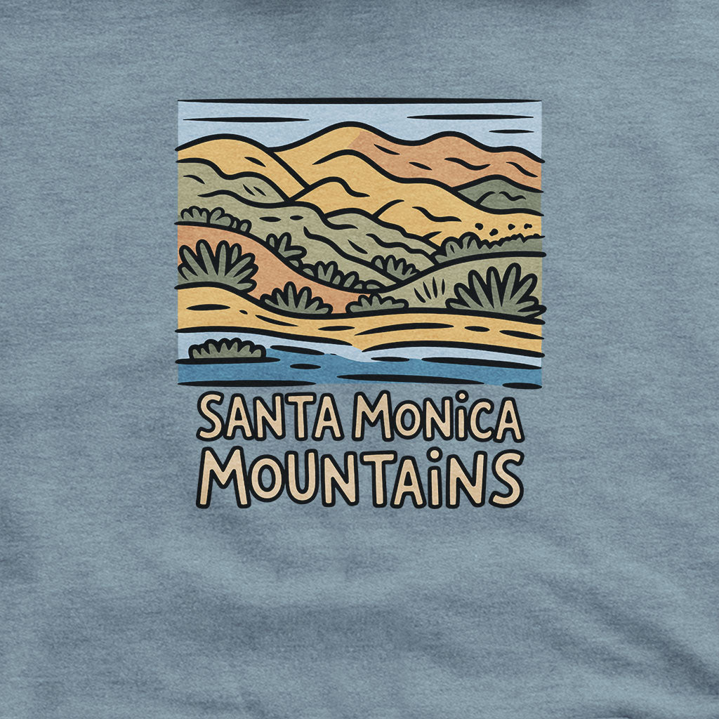 Santa Monica Mountains National Recreation Area Hoodie Adventure and Outdoors Themed Hoodie
