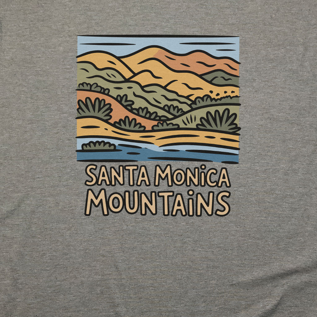 Santa Monica Mountains National Recreation Area T-Shirt Adventure and Outdoors Themed T-Shirt
