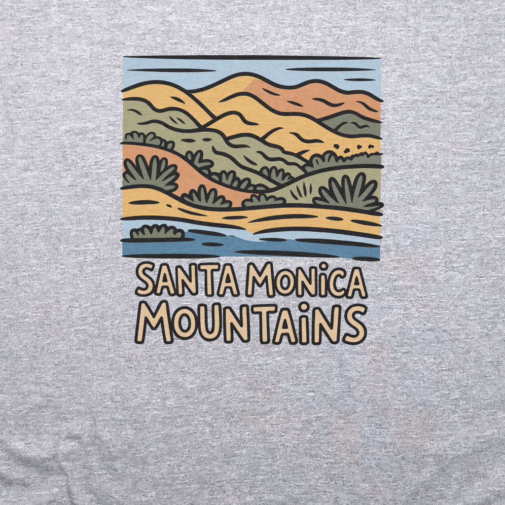 Santa Monica Mountains National Recreation Area T-Shirt Adventure and Outdoors Themed T-Shirt