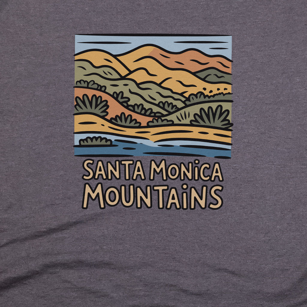 Santa Monica Mountains National Recreation Area T-Shirt Adventure and Outdoors Themed T-Shirt