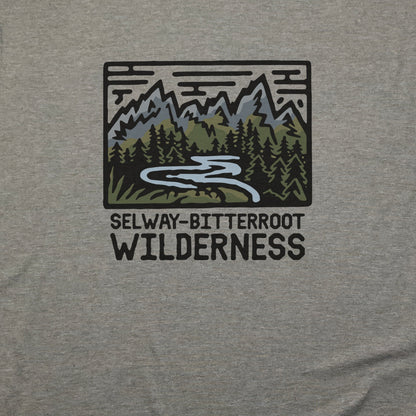 Selway-Bitterroot Wilderness T-Shirt Adventure and Outdoors Themed T-Shirt